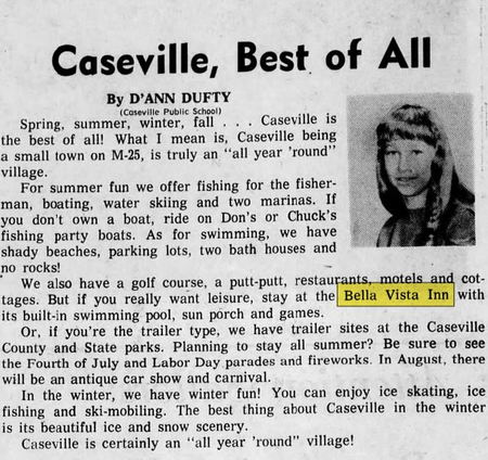 Bella Vista Inn - June 1967 Article